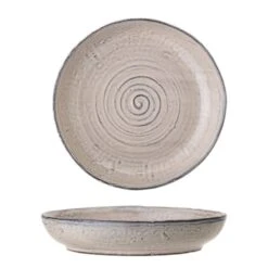 Bloomingville Alia Bord Rose - Set Van 6 Stuks Ø23,5xH4,5 Cm -Bloomingville Verkoopwinkel bloomingville alia bord rose set van 6 stuks 235xh 2