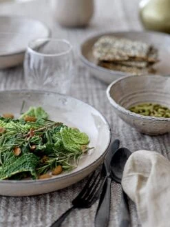 Bloomingville Alia Schaal Rose - Set Van 6 Stuks - Ø21xH7 Cm -Bloomingville Verkoopwinkel bloomingville alia schaal rose set van 6 stuks 21x 5