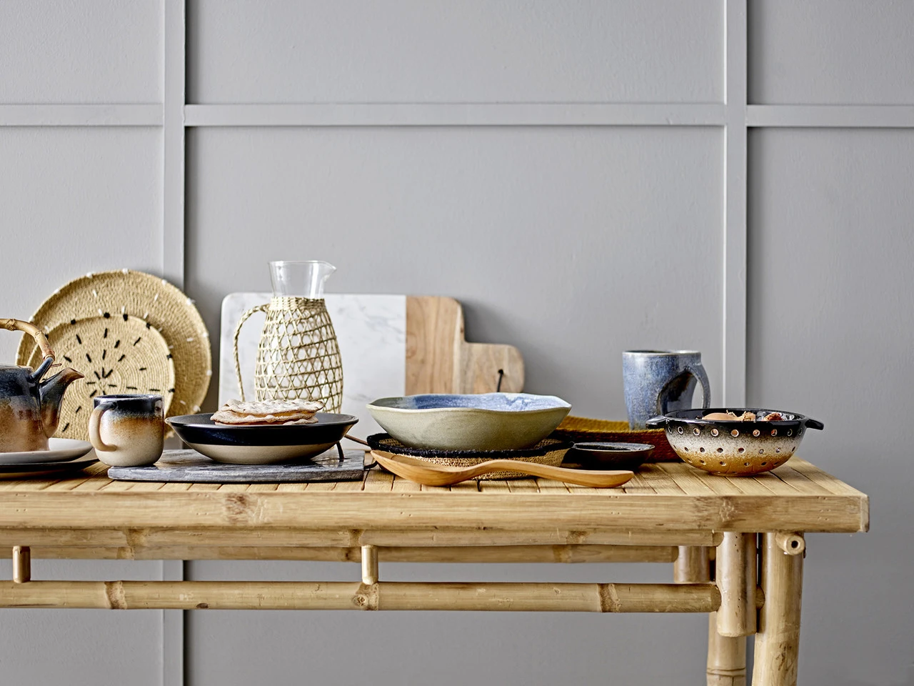 Bloomingville Aura Mok Bmultikleur - Set Van 6 Stuks Ø8xH7,5 Cm 4 Bloomingville Aura Mok Bmultikleur - Set Van 6 Stuks Ø8xH7,5 Cm - Afbeelding 4