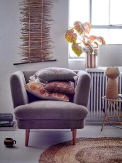 Bloomingville Elliot Loungestoel - Bruin -Bloomingville Verkoopwinkel bloomingville elliot loungestoel bruin 6