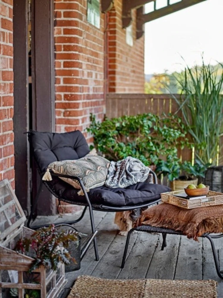 Bloomingville Enola Kussen Bruin - 82059376 5 Bloomingville Enola Kussen Bruin - 82059376 - Afbeelding 5