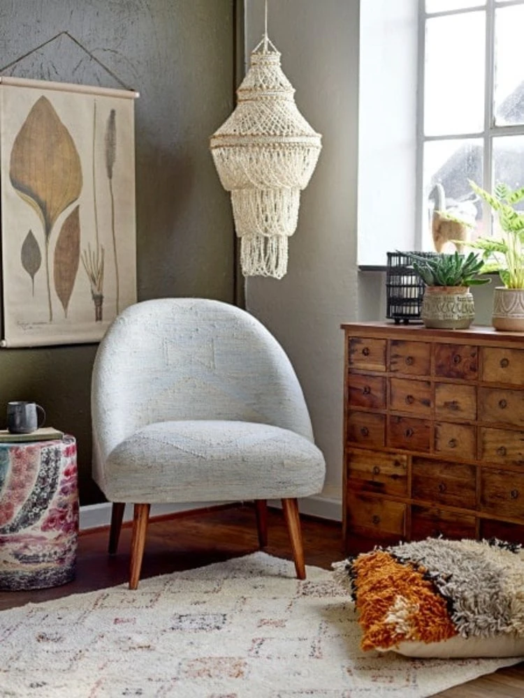 Bloomingville Halbin Loungestoel - 82048161 10 Bloomingville Halbin Loungestoel - 82048161 - Afbeelding 10