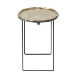 Bloomingville Lou Koffietafel Metaal - Messing -Bloomingville Verkoopwinkel bloomingville lou koffietafel metaal messing 2