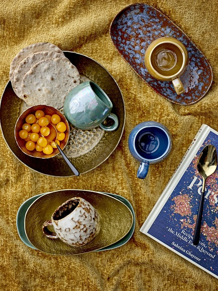 Bloomingville Paula Bord Groen - Set Van 6 Stuks 5 Bloomingville Paula Bord Groen - Set Van 6 Stuks - Afbeelding 5