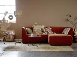 Bloomingville Petra Poef - Terracotta 9 Bloomingville Petra Poef - Terracotta -Bloomingville Verkoopwinkel bloomingville petra poef terracotta 4