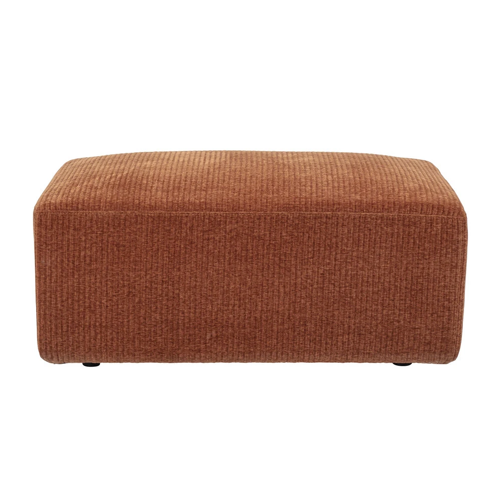 Bloomingville Petra Poef - Terracotta 1 Bloomingville Petra Poef - Terracotta