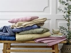 Bloomingville Plaid Blauw 200x140cm -Bloomingville Verkoopwinkel bloomingville plaid blauw 200x140cm 3