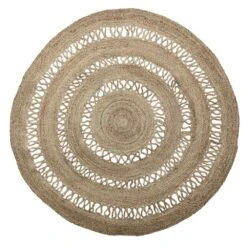 Bloomingville Rond Vloerkleed Jute