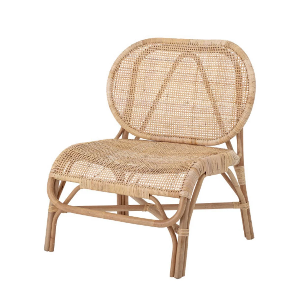 Bloomingville Rosen Loungestoel - Naturel 2 Bloomingville Rosen Loungestoel - Naturel - Afbeelding 2