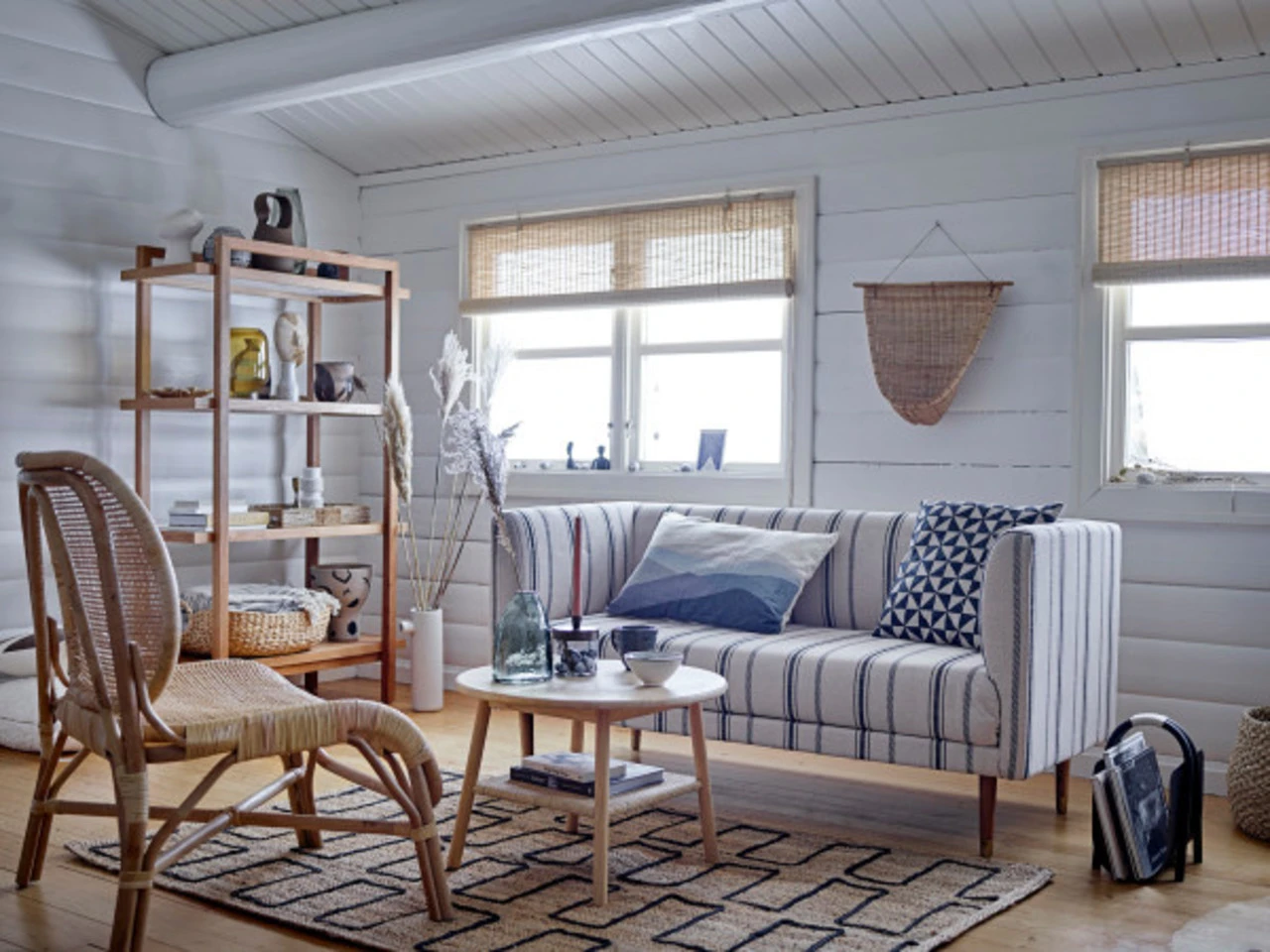 Bloomingville Rosen Loungestoel - Naturel 7 Bloomingville Rosen Loungestoel - Naturel - Afbeelding 7