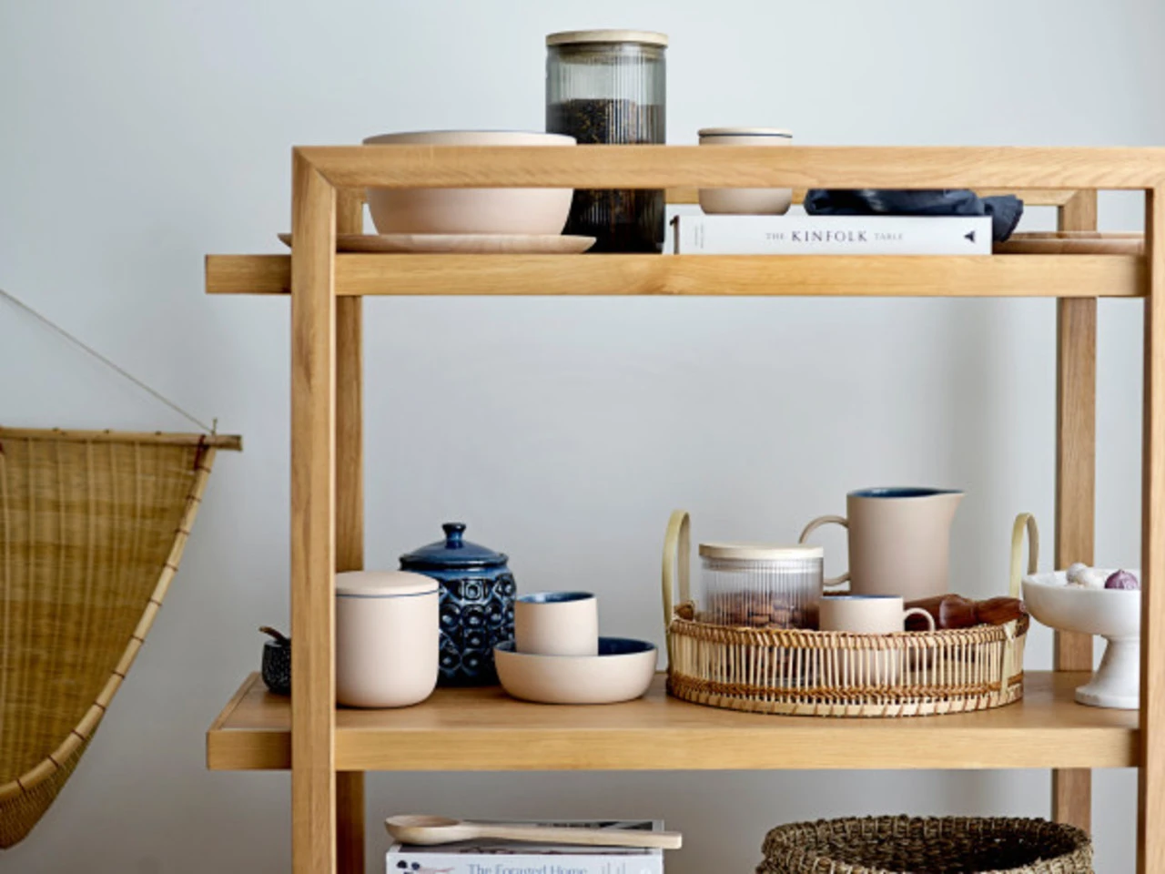 Bloomingville Skye Boekenkast - Naturel 10 Bloomingville Skye Boekenkast - Naturel - Afbeelding 10