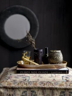 Bloomingville Spiegel Katoen - Grijs -Bloomingville Verkoopwinkel bloomingville spiegel katoen grijs 2