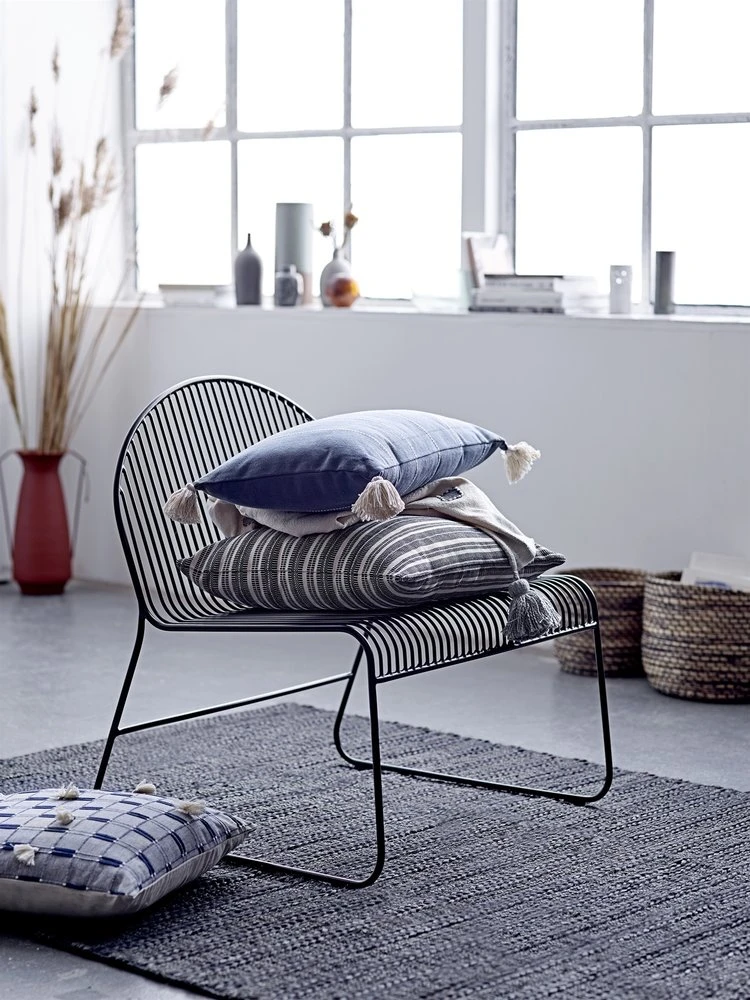 Bloomingville Vloerkleed Jute Zwart - L210xW150 Cm 3 Bloomingville Vloerkleed Jute Zwart - L210xW150 Cm - Afbeelding 3