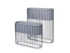 Broste Copenhagen Fenja Plantenbak Op Standaard - Blauw