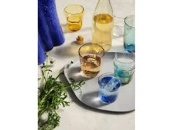 Broste Copenhagen Hue Glazen 15cl Turquoise  Set Van 6 Stuks - 14496244 -Bloomingville Verkoopwinkel broste copenhagen hue glazen 15cl turquoise set va 2