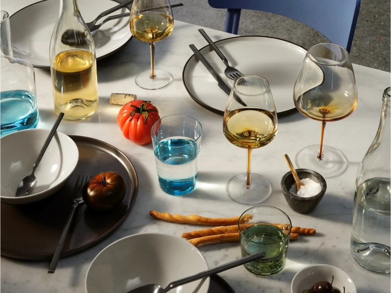 Broste Copenhagen Hue Glazen 30cl Turquoise set Van 6 Stuks - 14496253 3 Broste Copenhagen Hue Glazen 30cl Turquoise set Van 6 Stuks - 14496253 - Afbeelding 3