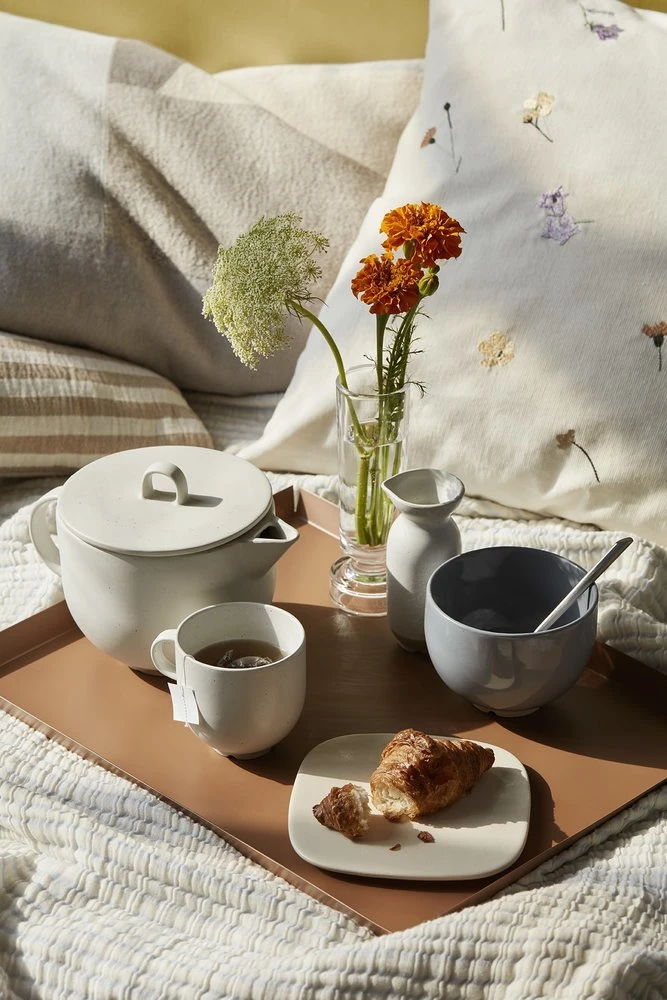 Broste Copenhagen Karri Plaid Zand - 50030245 2 Broste Copenhagen Karri Plaid Zand - 50030245 - Afbeelding 2