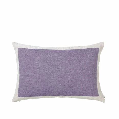 Broste Copenhagen Mona Kussen Paars - 40x60cm 2 Broste Copenhagen Mona Kussen Paars - 40x60cm - Afbeelding 2