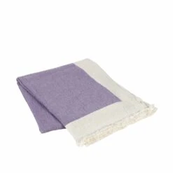 Broste Copenhagen Mona Plaid Paars - 130x180cm