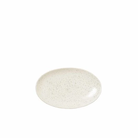 Broste Copenhagen Nordic Vanilla Ovale Borden Small - Set Van 8 Stuks 2 Broste Copenhagen Nordic Vanilla Ovale Borden Small - Set Van 8 Stuks - Afbeelding 2