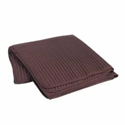 Broste Copenhagen Sena Bedsprei Aubergine - 240x260cm