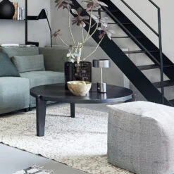 House Doctor Bali Salontafel - Zwart Ø110cm 5 House Doctor Bali Salontafel - Zwart Ø110cm -Bloomingville Verkoopwinkel house doctor bali salontafel zwart 110cm 1