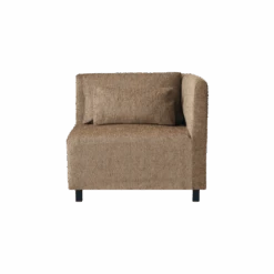 House Doctor Camphor Bank Module Hoekelement Incl 2 Kussens - Camel