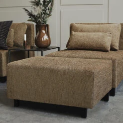 House Doctor Camphor Poef - Camel -Bloomingville Verkoopwinkel house doctor camphor poef camel 1