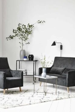 Bloomingville Verkoopwinkel -Bloomingville Verkoopwinkel house doctor club wandlamp zwart metaal messing 1