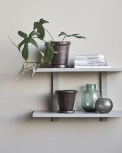 House Doctor Flower Bloempot Met Schotel Set Van 2 Stuks Bruin - 210140601 -Bloomingville Verkoopwinkel house doctor flower bloempot met schotel set van 2 4