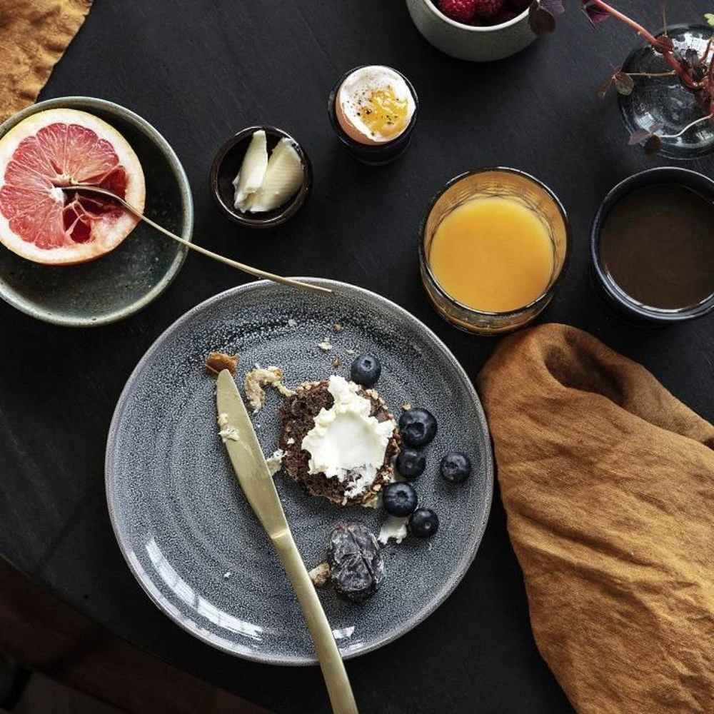 House Doctor Golden Mes Roestvrij Staal - Set Van 12 2 House Doctor Golden Mes Roestvrij Staal - Set Van 12 - Afbeelding 2