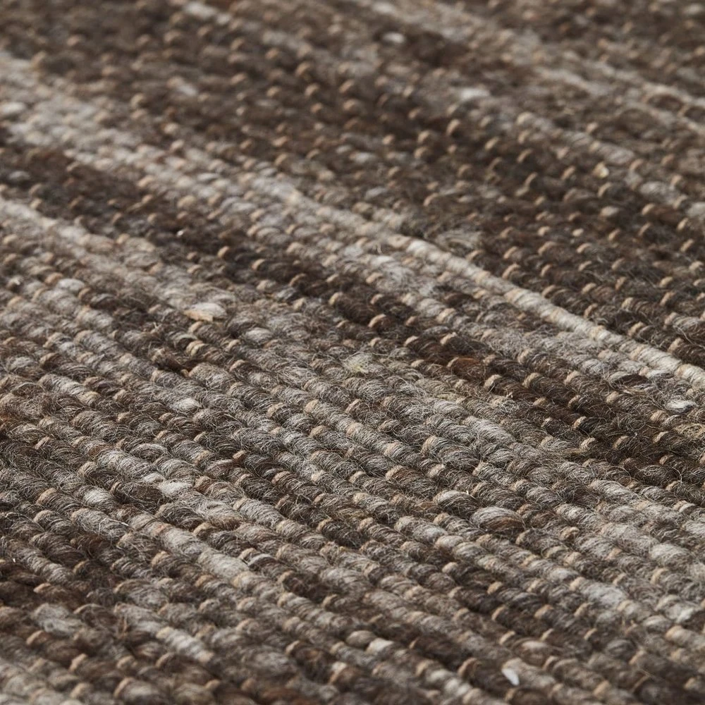 House Doctor Hafi Vloerkleed - Bruin 180x180cm 3 House Doctor Hafi Vloerkleed - Bruin 180x180cm - Afbeelding 3