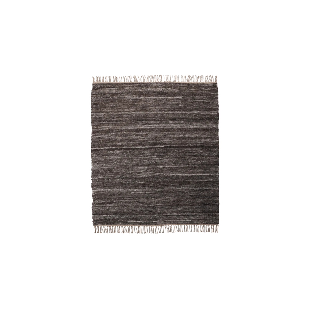 House Doctor Hafi Vloerkleed - Bruin 180x180cm 1 House Doctor Hafi Vloerkleed - Bruin 180x180cm