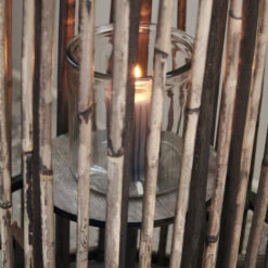 House Doctor Ova Lantaarn Rotan - Naturel -Bloomingville Verkoopwinkel house doctor ova lantaarn rotan naturel 1