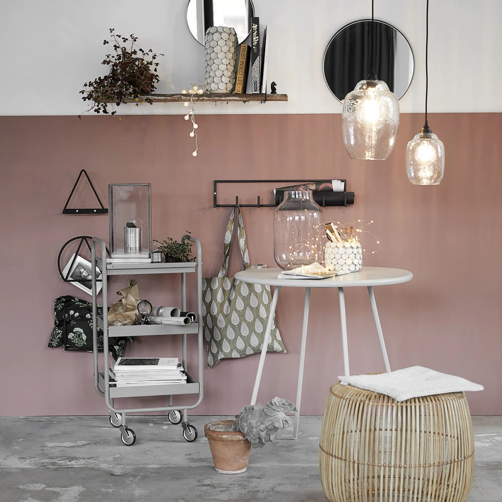 House Doctor PI Series Bijzettafel Grijs 2 House Doctor PI Series Bijzettafel Grijs - Afbeelding 2