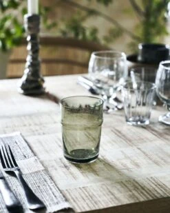 House Doctor Rain Glazen Groen Set Van 6 Stuks 10,5cm - 262681013 -Bloomingville Verkoopwinkel house doctor rain glazen groen set van 6 stuks 105 4