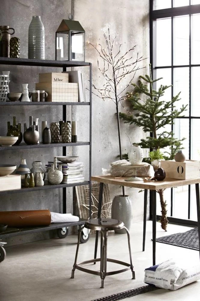 House Doctor Slated Bijzettafel Ijzer Hout 2 House Doctor Slated Bijzettafel Ijzer Hout - Afbeelding 2