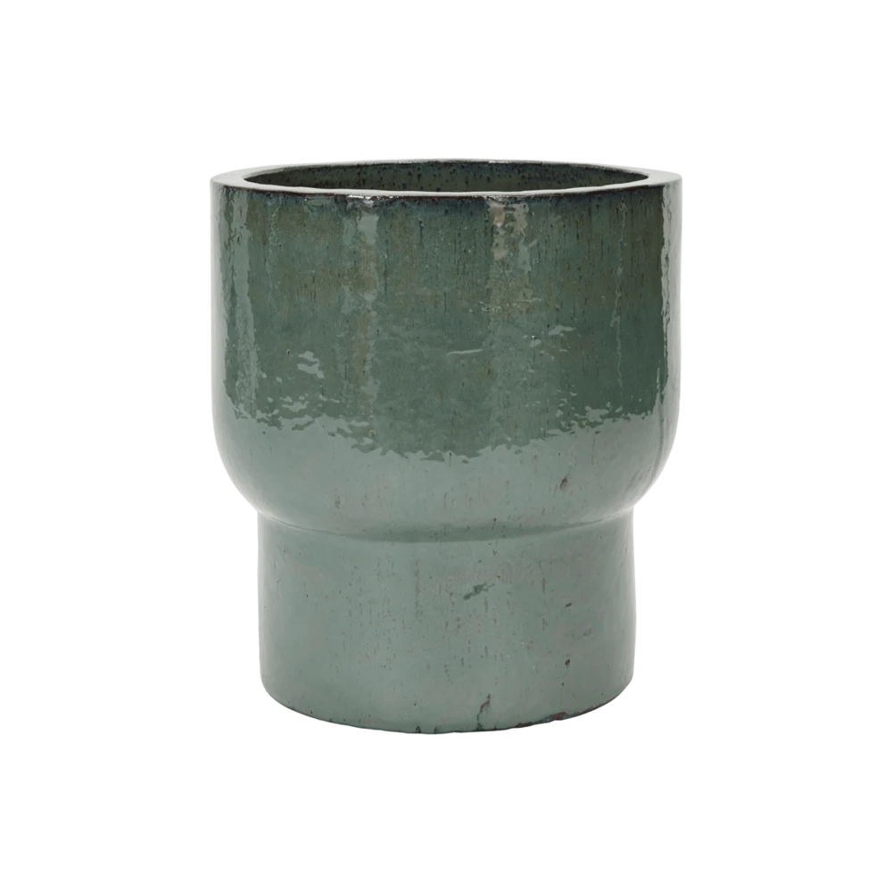 House Doctor Terra Bloempot - Groen ∅50cm 1 House Doctor Terra Bloempot - Groen ∅50cm