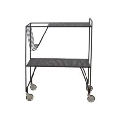 House Doctor Use Trolley Zwart Metaal