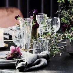 House Doctor Vintage Bierglas Ø6,5x15cm - Set Van 12 Stuks -Bloomingville Verkoopwinkel house doctor vintage bierglas 65x15cm set van 12 s 2