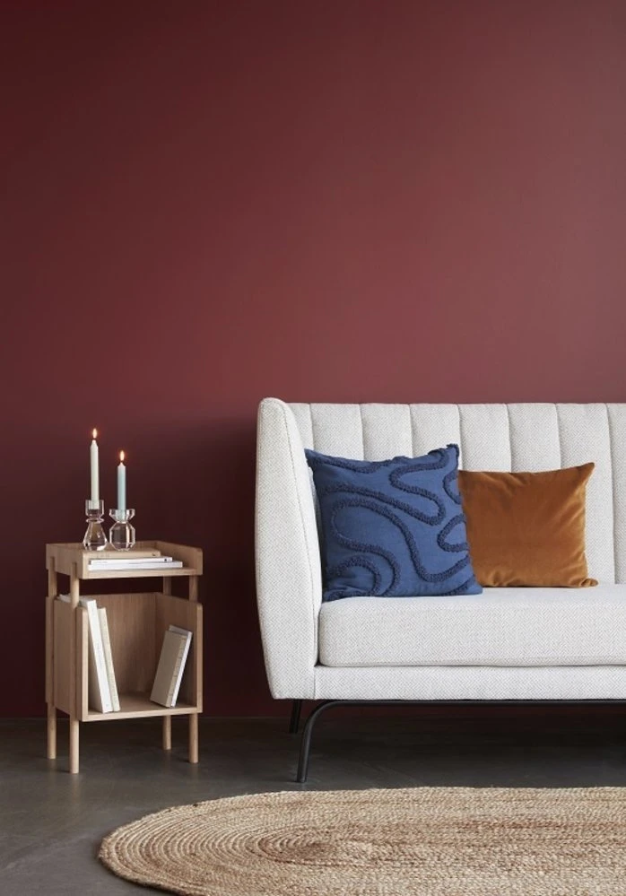 Hubsch Bijzettafel Eikenhout - 38x35xh60cm 2 Hubsch Bijzettafel Eikenhout - 38x35xh60cm - Afbeelding 2