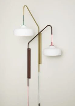 Hubsch Current Wandlamp Rood/bruin - 961617 6 Hubsch Current Wandlamp Rood/bruin - 961617 -Bloomingville Verkoopwinkel hubsch current wandlamp rood bruin 961617 2