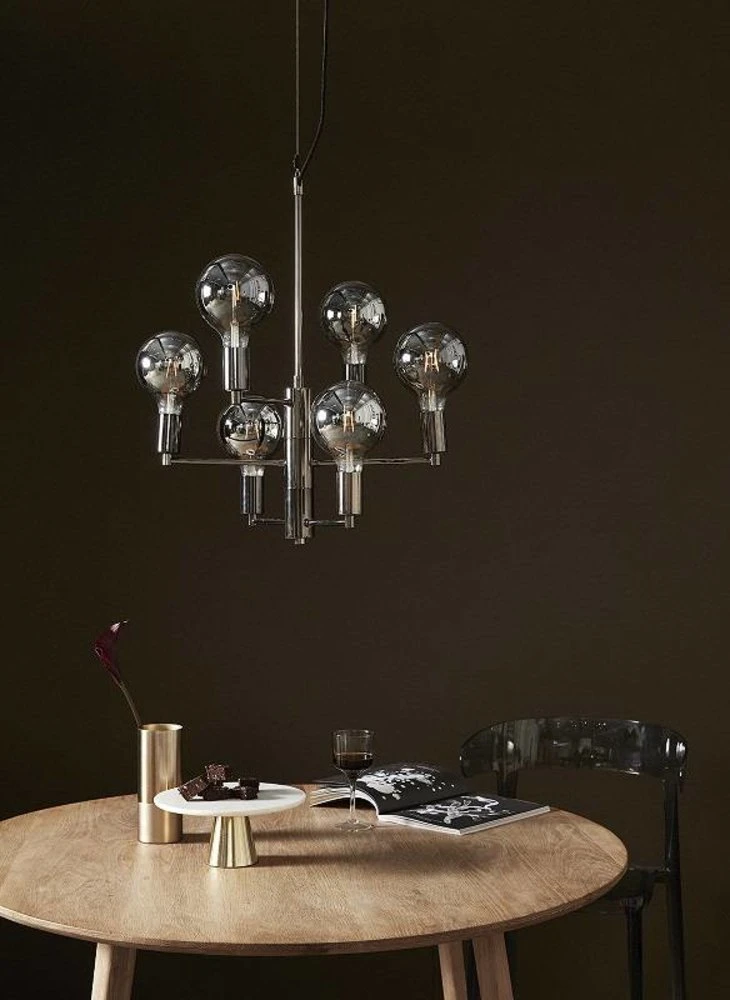 Hubsch Eetkamertafel Hout Rond 3 Hubsch Eetkamertafel Hout Rond - Afbeelding 3