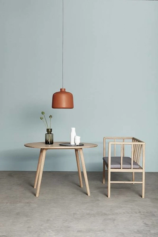 Hubsch Eetkamertafel Hout Rond 5 Hubsch Eetkamertafel Hout Rond - Afbeelding 5