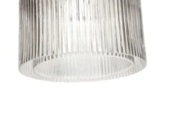 Hubsch Hanglamp Glas/metaal - Clear/nickel -Bloomingville Verkoopwinkel hubsch hanglamp glas metaal clear nickel 3