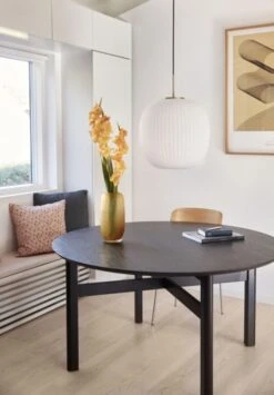 Hubsch Hanglamp Glas - Wit/messing ø42cm -Bloomingville Verkoopwinkel hubsch hanglamp glas wit messing o42cm 5