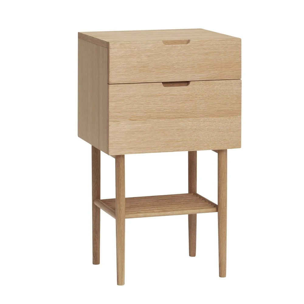 Hubsch Houten Kast Met Lades - Naturel 1 Hubsch Houten Kast Met Lades - Naturel