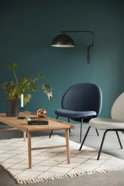 Hubsch Loungestoel Grijs Metaal -Bloomingville Verkoopwinkel hubsch loungestoel grijs metaal 3