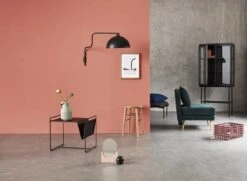 Hubsch Poef Rond Zwart 6 Hubsch Poef Rond Zwart -Bloomingville Verkoopwinkel hubsch poef rond zwart 2