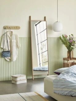 Hubsch Vloerkleed Katoen - Beige/geel/groen -Bloomingville Verkoopwinkel hubsch vloerkleed katoen beige geel groen 4